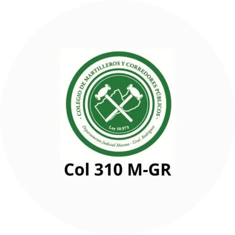 imagen del logo del colegio de martilleros